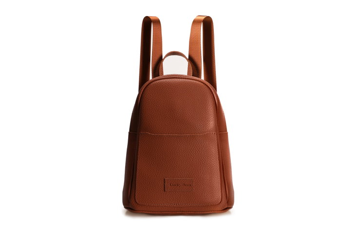 Lucky Bees Mochila en Color Tostado